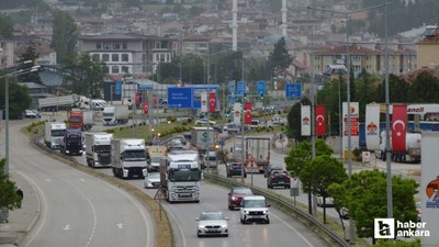 Ankara-Samsun kara yolunda bayram yoğunluğu etkili olmaya başladı
