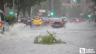 Meteoroloji'den 7 il için gök gürültülü sağanak yağış uyarısı