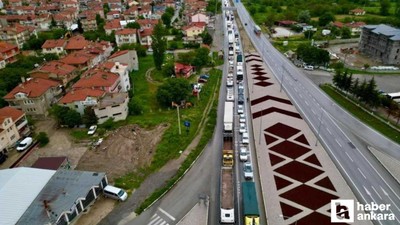 Ankaralılar tatil yolunda: Bayram trafiği yoğunluğu!