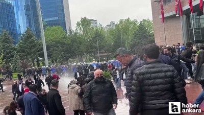 CHP Genel Merkezi'ne polis müdahalesi gerçekleşti!