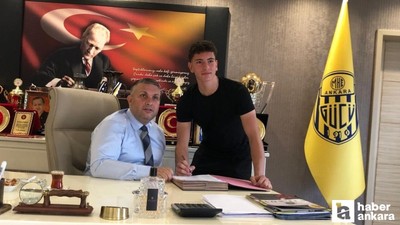 Ankaragücü genç oyuncuyla profesyonel sözleşme imzaladı