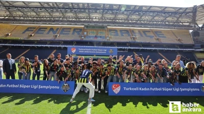 Kadın Futbol Süper Ligi Fenerbahçe’nin şampiyonluğu ile sona erdi