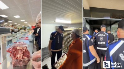 Sincan Belediyesi Kurban Bayramı denetimi gerçekleştirdi