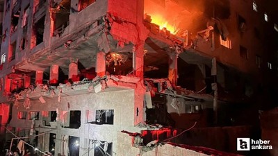 İsrail'den Gazze'ye hava saldırısı: 1 kadın hayatını kaybetti