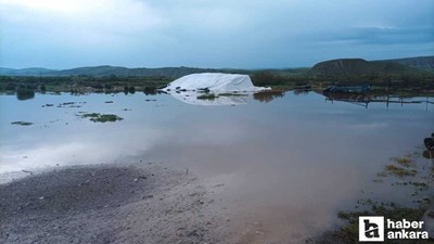 Çorum'da sel: Sağanak sonrası Delice Çayı taştı!