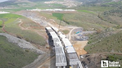 Ankara-Kırıkkale-Delice Otoyolu Projesi'nde çalışmalar sürüyor