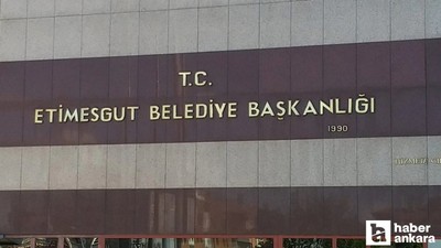 Etimesgut Belediyesinden Emlak ve Çevre Temizlik Vergileri hatırlatması!