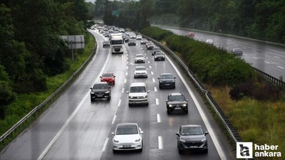 Samsun-Ankara yolunda bayram dönüş yoğunluğu başladı