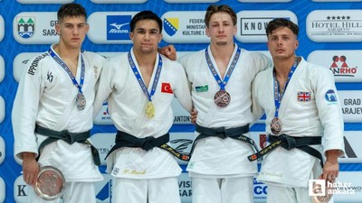 Judo Avrupa Kupası'nda Türk sporcular 8 madalya kazandı