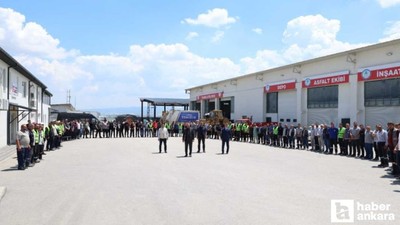 Başkan Çetin, Pursaklar Belediyesi personeliyle bayramlaştı