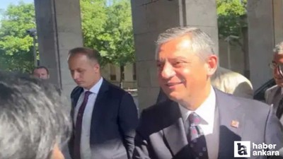 Özgür Özel başkanlığında CAO Toplantısı TBMM’de başladı
