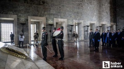 Sayıştay Başkanı Yener'den Anıtkabir ziyareti
