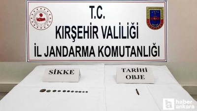 Tarihi eser operasyonu: Ankara'ya getirilecek objeler ele geçirildi