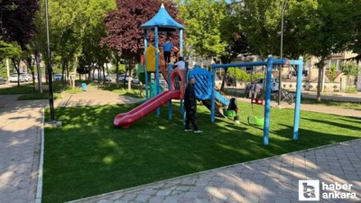 Sincan Belediyesi parklarda yenileneme seferberliği başlattı