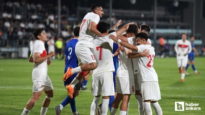 Ümit Milli Futbol Takımı, hazırlık maçında Kosova'yı 1-0 ile geçti