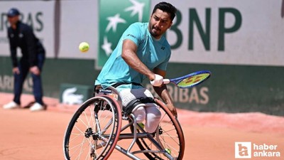 Para tenisçi Ahmet Kaplan, Fransa Açık'ta adını finale yazdırdı