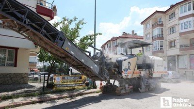 Pursaklar Belediyesinden ilçe genelinde asfalt seferberliği!
