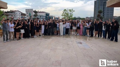 ETİMGEM'de LGS hazırlık grubu mezuniyet sevinci yaşadı