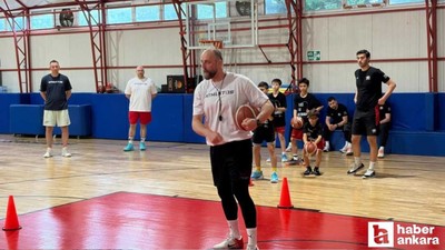 EuroLeague'in yıldızlarından Milaknis Ankara'da gençlerle buluştu