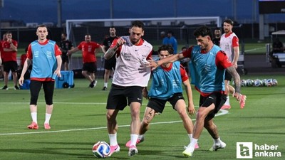 A Milli Futbol Takımı, Arizona'daki ilk antremanını taraftar eşliğinde yaptı