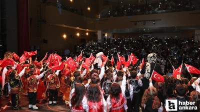 Pursaklar'da Nezaket Okulu öğrencilerinden mezuniyet gösterisi!