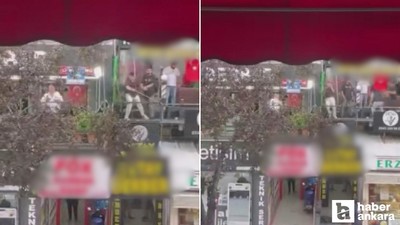 Çankaya'da iki berber çalışanları arasında kavga!