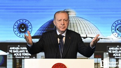 Cumhurbaşkanı Erdoğan Ankara Havalimanı'nın açılışını gerçekleştirdi