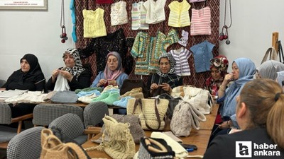 Sincan Belediyesi Hanım konaklarında kadınlar hem gelişiyor hem sosyalleşiyor