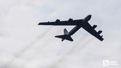 ABD’de B-52 bombardıman uçağı kalkıştan kısa bir süre sonra düştü