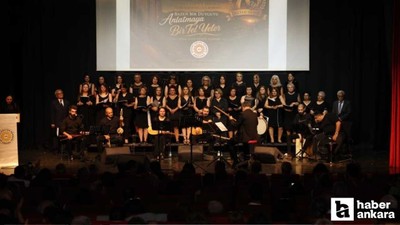 Ankara’da ‘Bir Tel Yeter’ konseri gönülleri buluşturdu