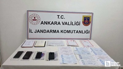 Ankara'da tefecilik operasyonunda 5 şüpheli yakalandı
