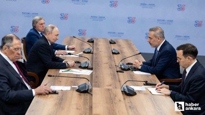 Dışişleri Bakanı Hakan Fidan, Kazan'da Putin ile görüştü
