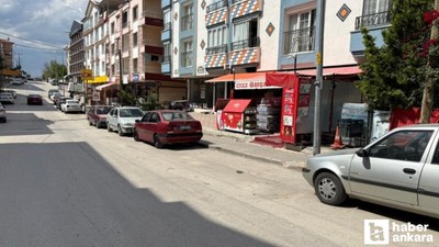 Mamak'ta kontrolden çıktığı iddia edilen kamyoneti fırıncı durdurmayı başardı