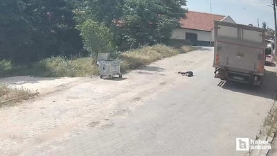 Kırıkkale'de geri manevra yapan kamyonun çarptığı yaşlı kadın hayatını kaybetti