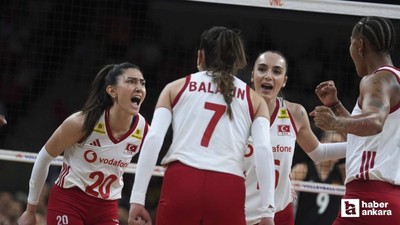 Filenin Sultanları, Ankara'da oynanan maçta Almanya'yı 3-2 ile geçti