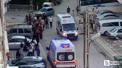Akyurt'ta balkondan düşen 1 yaşındaki çocuk ağır yaralandı