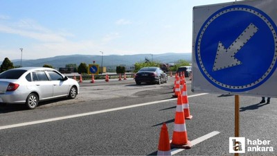 Anadolu Otoyolu'nda çalışma: Ankara yön trafiğe kapatılacak