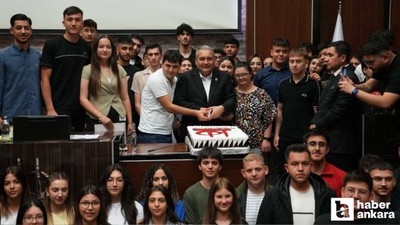 Keçiören'de stajını tamamlayan öğrencilere sertifika verildi!