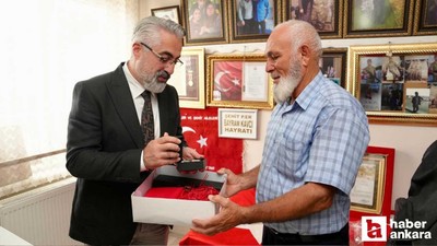 Keçiören'de şehit ailelerine özel Babalar Günü ziyareti