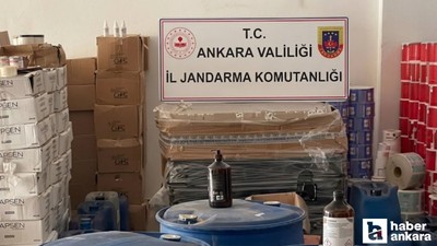 Başkentte sahte kozmetik operasyonu düzenlendi