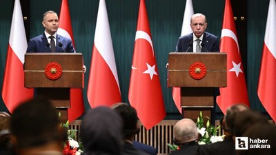 Cumhurbaşkanı Erdoğan, NATO zirvesi öncesi Polonya Cumhurbaşkanını ağırladı