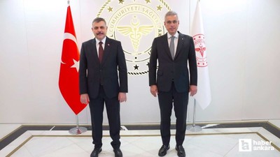 İçişleri Bakanı Mustafa Çiftçi ile Sağlık Bakanı Kemal Memişoğlu bir araya geldi