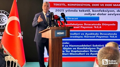 Bakan Ömer Bolat: "75 milyar dolarlık tekstil sektörünü kimse gözden çıkaramaz"