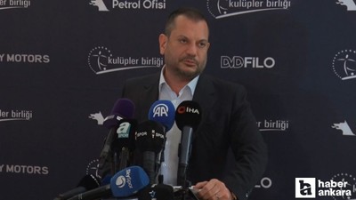 Kulüpler Birliği Başkanı Ertuğrul Doğan, Süper Lig yayın gelirlerinin artmasını istedi