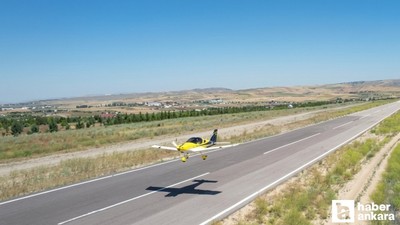 Polatlı'da hava taksilerle ulaşım projesi tanıtıldı
