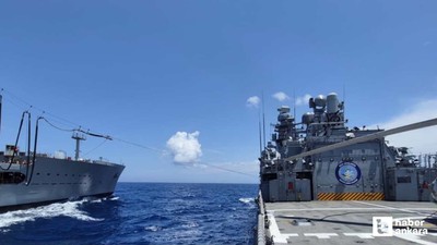 TCG Oruçreis, NATO'nun tatbikatında görev aldı