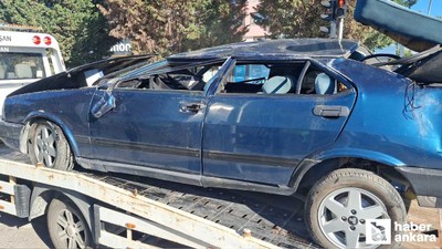 Beypazarı'nda trafik kazası: 25 yaşındaki genç hayatını kaybetti