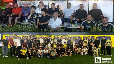 Ankaragücü taraftarlarının katıldığı “Eren ve Mert Halı Saha Turnuvası” sona erdi