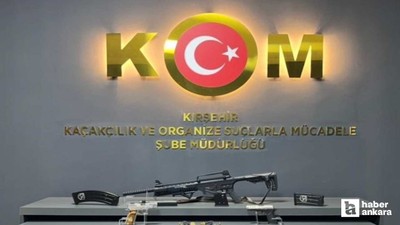 Kırşehir'de ruhsatsız silah operasyonunda yakalanan 2 şüpheli tutuklandı