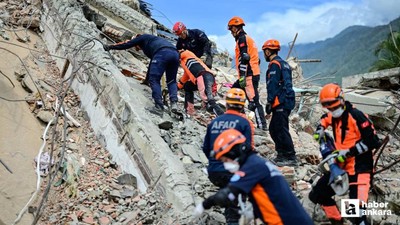 Türkiye'den giden ekipler Venezuela'da arama kurtarma çalışmalarına devam ediyor